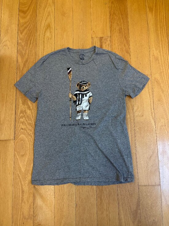 Polo Ralph Lauren Rowing Polo Bear T Shirt M - Picture 1 of 3
